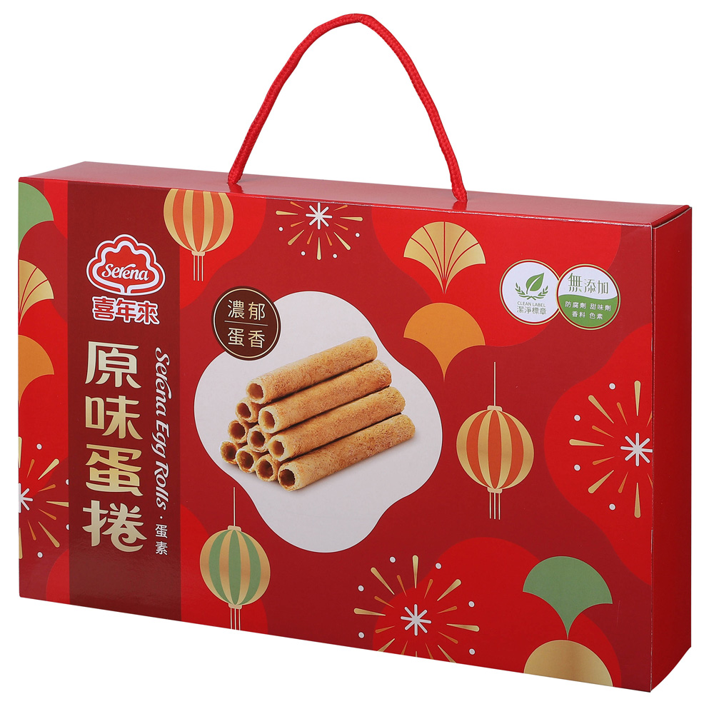 原味蛋捲風采禮盒</br>384g（4支×6包入）