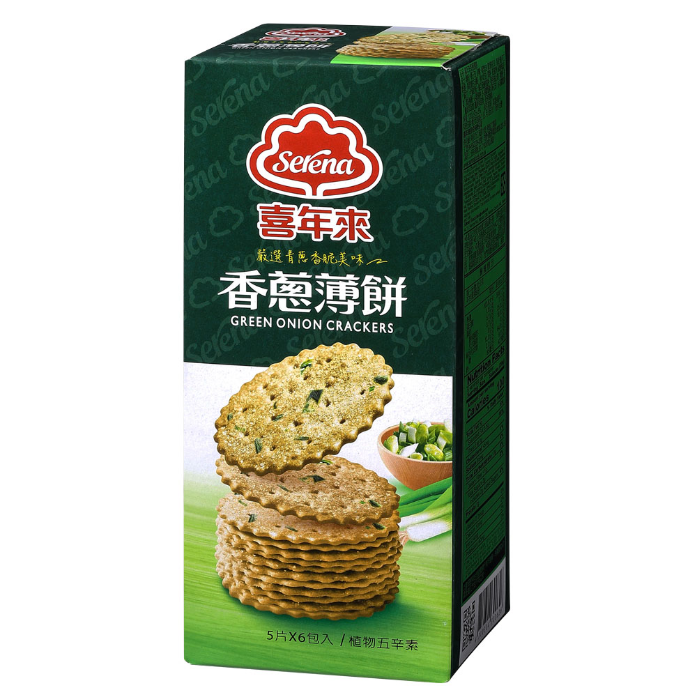 Green Onion Crackers 120g